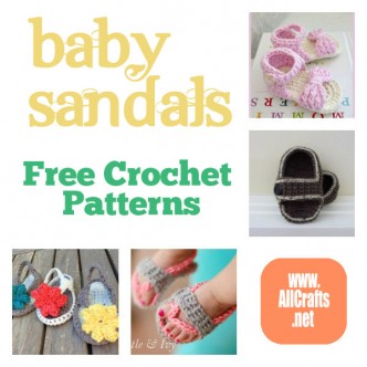 Baby Sandals Free Crochet Patterns