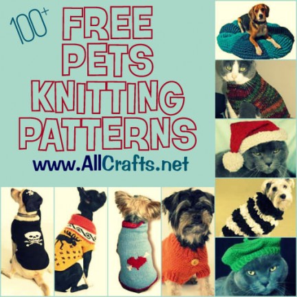 100+ Free Pets Knitting Patterns – AllCrafts Free Crafts Update