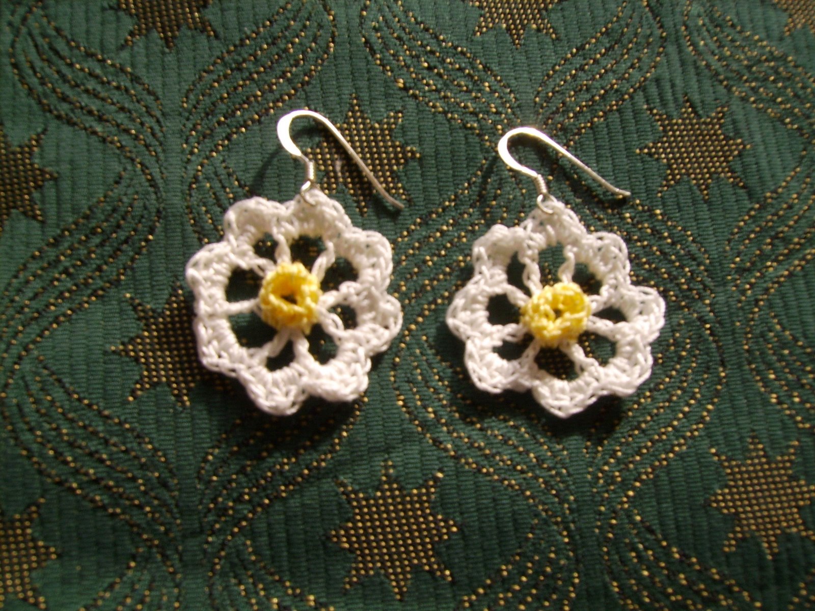 Daisy Daisy Free Crochet Earrings Pattern AllCrafts Free Crafts Update