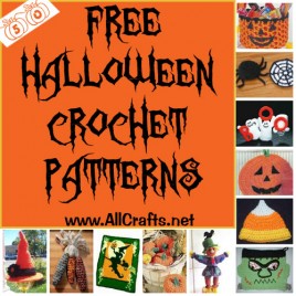 50 Free Halloween Crochet Patterns – AllCrafts Free Crafts Update