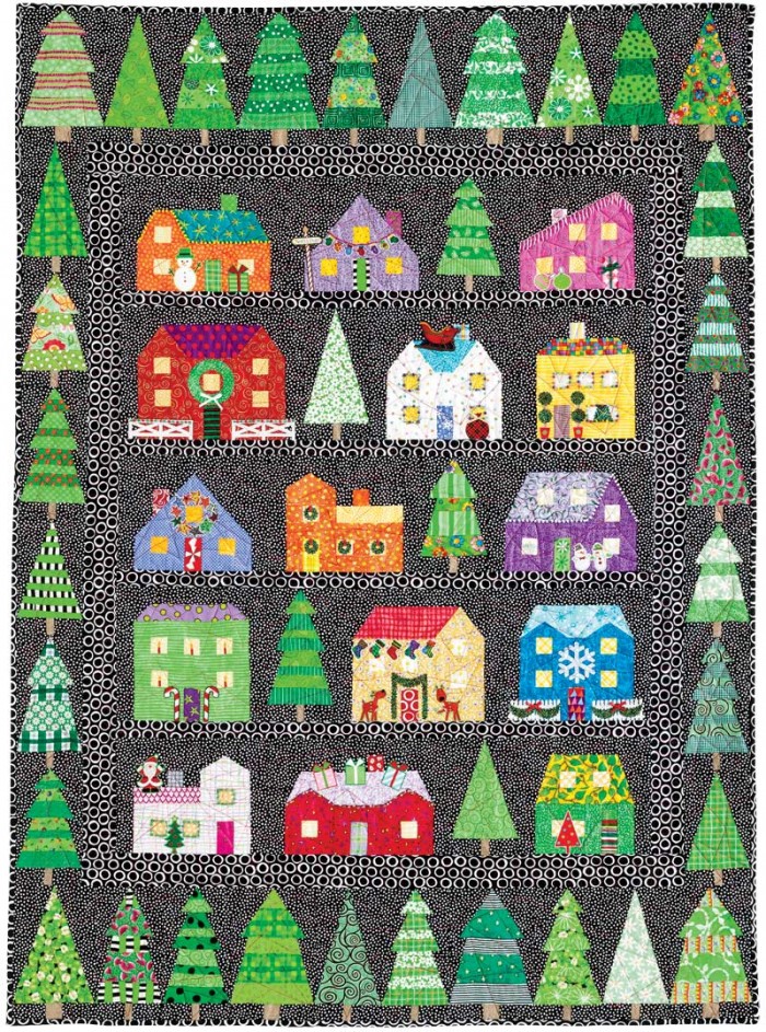 First Snow Christmas Series Quilt – AllCrafts Free Crafts Update