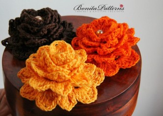 Gratitude Flower Crocheting Pattern
