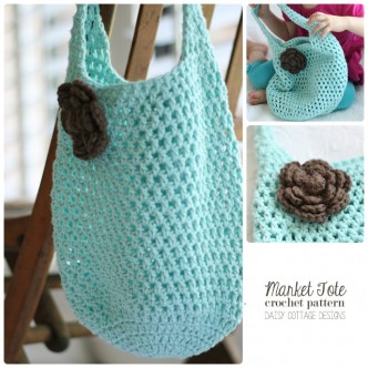 Free Mommy and Me Tote Crochet Patterns