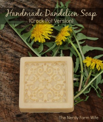 Handmade Dandelion Soap