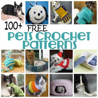 100+ Free Pets Crochet Patterns