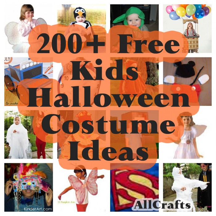 200+ Free Kids Halloween Costume Ideas – AllCrafts Free Crafts Update