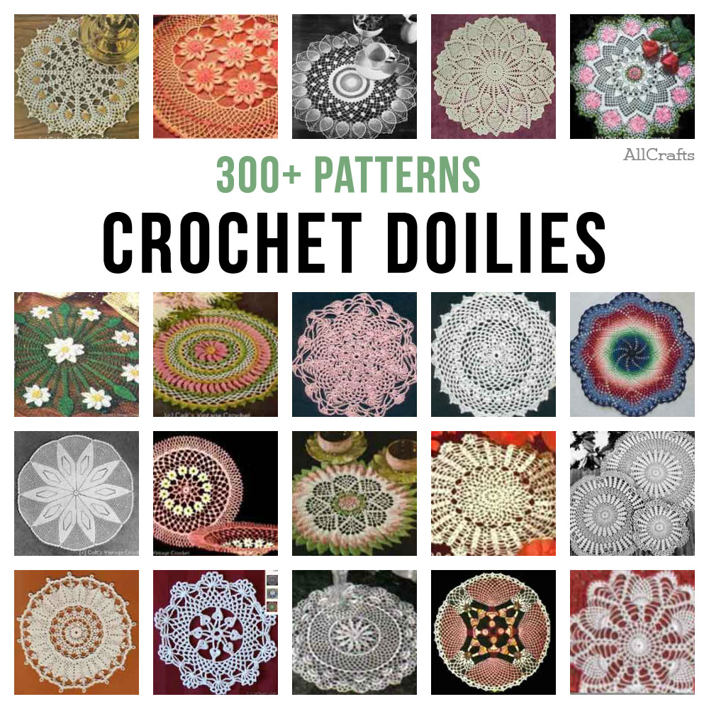 300  Free Crochet Doily Patterns AllCrafts Free Crafts Update