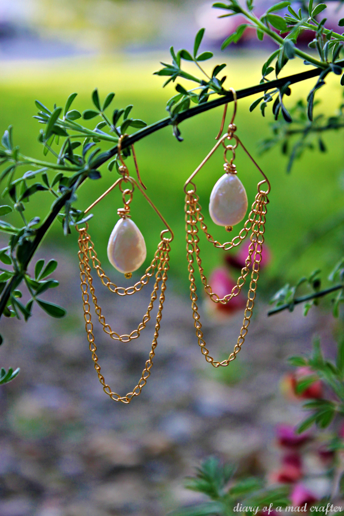 Easy DIY Chandelier Earrings AllCrafts Free Crafts Update