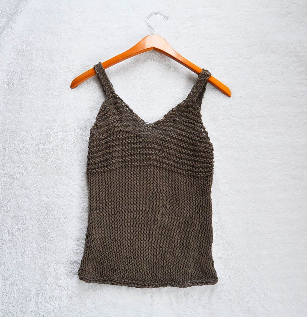 Simple Tank Top Knitting Pattern – AllCrafts Free Crafts Update