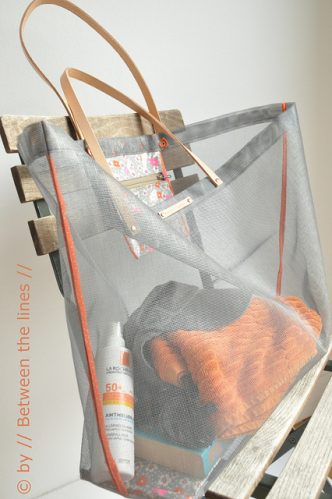 Mesh Beach Bag Sewing Tutorial