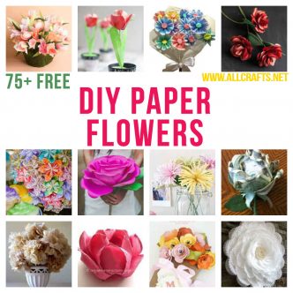 75+ DIY Paper Flowers