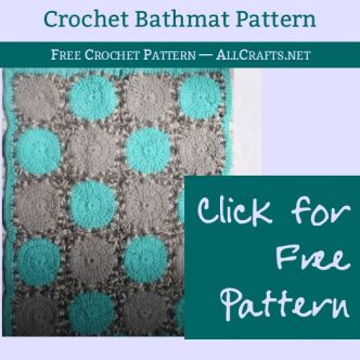 Free Crochet Bathmat Pattern