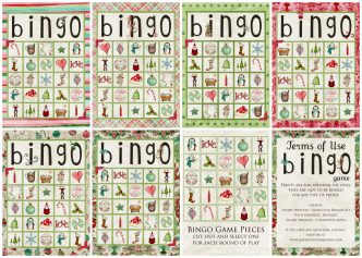 Free Printable Christmas BINGO Game