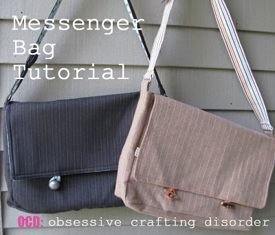 Messenger Bag Sewing Tutorial